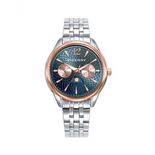 Viceroy Reloj Mujer Acero con Bisel IP Rosa 401236-35