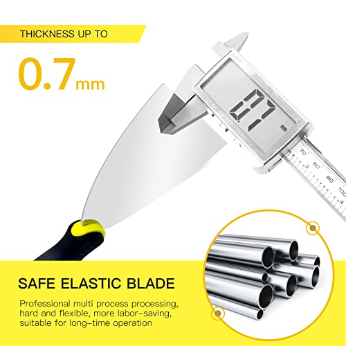 Putty Knife Scrapers, 1.5 Inch Spackle Knife, Metal Scraper Tool For Drywall Finishing, Plaster Scraping, Decals, And Wallpaper #TOP3