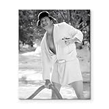 Ya en mundofriki.es: B.B.F MAKE Divertido lienzo enmarcado para pared, decoración de baño, comedia en blanco y negro, primo Eddie, póster de películas de Eddie, pintura al óleo, obra de arte moderna para baño, sala de