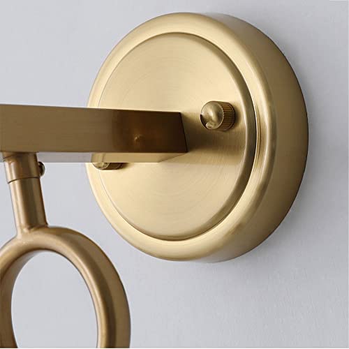 Lámpara de pared de vidrio moderna con aplique interior base E14 sala 6