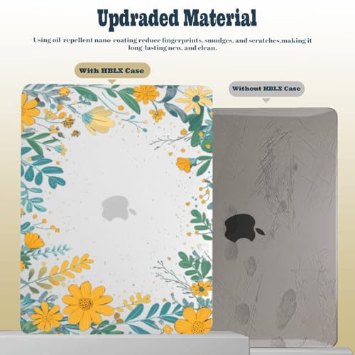 Carcasa para MacBook Pro 13 funda protectora de plástico rígido mate diseño floral exclusivo A1278 4
