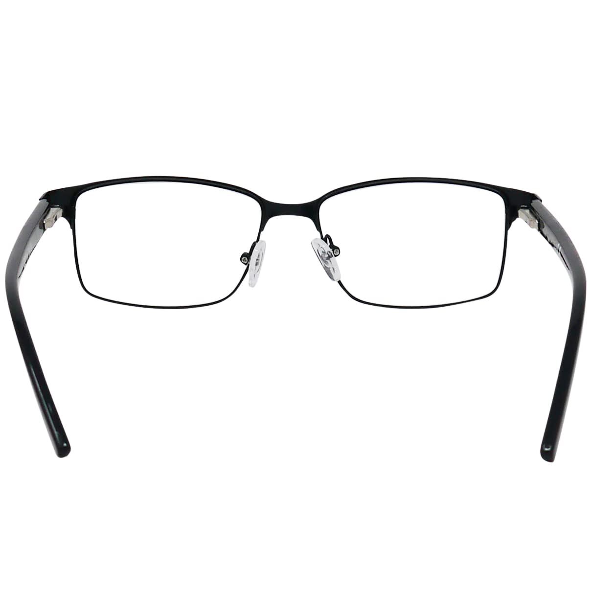 Cienkie metalowe okulary do czytania z prostokątnymi szkłami, gratis etui na okulary, oprawka ze stali nierdzewnej, pomoc w czytaniu dla mężczyzn i kobiet
