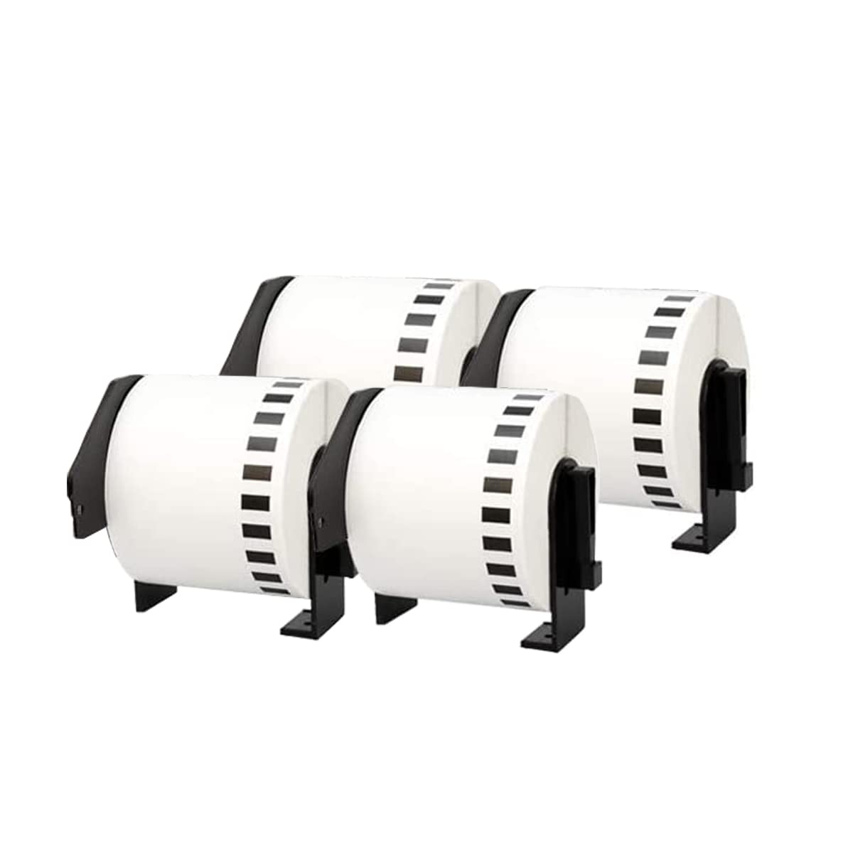 DOREEBrother QL-500 QL-500A QL-500BS QL-500BS QL-500BW DK-22205 DK22205 (4 Packs)