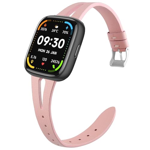 Correa de cuero 22 mm compatible con Faweio Smartwatch miniatura 1