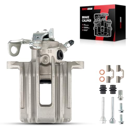 Image of Torchbeam Rear Brake Caliper Right for Volkswagen 1998-2000 Beetle, Volkswagen 1999-2002 Cabrio, Volkswagen 2000 Jetta 2.0L, Rear Right Caliper Replace # 192570