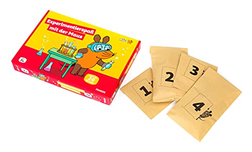 FRANZIS 67199 - Experimentierspaß mit der Maus - Experimentierkasten mit 23 spannenden wissenschaftlichen Versuchen für Kinder ab 7 Jahren… – Ansicht 4