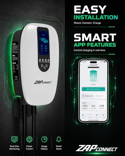 Image of Dock 7.5kW Smart EV Charger Type 2 | 32A Single Phase | App, RFID,WiFi, BT | Adjustable Power |10+ Advanced Safety Protections | IP65 | Upto 5-Yr Warranty