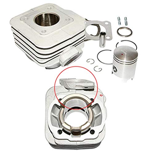 Cilindro Airsal aluminio Nikasil para motor Kymco 50 2T con eje de doce milímetros