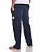 Pro Club Men's Heavyweight Fleece Cargo Pants, Large, Navy