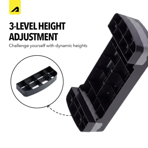 Image of Boldfit Aerobic Stepper for Home Workout, Adjustable Height Fitness Step Platform for Cardio, HIIT & Strength Training, Non-Slip Durable Exercise Stepper for Weight Loss, Balance & Toning Exercises