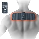 Pure Enrichment PurePulse Go Wireless TENS Therapy + Heat - Convenient Pain Treatment On The Go with 4 TENS Modes & 2 Heat Settings for Back, Arms, Legs + Rechargeable Remote Control & Storage Bag