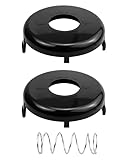 NTSUMI 73-8200 Trimmer Spool Cap and 73-8220 Spring Fit for Toro 88026 Electric String Trimmer, 10'-15' Trim and Edge Trimmers, 10' Cordless Trimmer