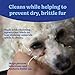 ANGELS' EYES Gentle Tear Stain & Pet Eye Wipes for All Dogs & Cats Textured Grooming Wipes Remove Discharge & Mucus, Reduce Tear Stains, Hypoallergenic with Aloe & Chamomile, 100ct