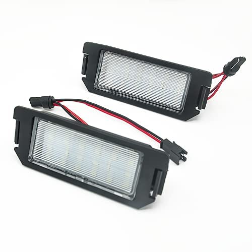 Bianco LED Luci della targa per Hyundai I10 I20 Tiburon Coupe Veloster FS XG30 Terracan HP/Kia Rio Picanto TA Soul