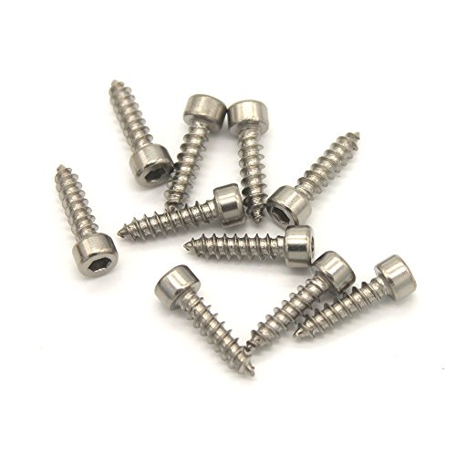 Kit de tornillos autorroscantes M3 M4 cabeza hexagonal miniatura 6