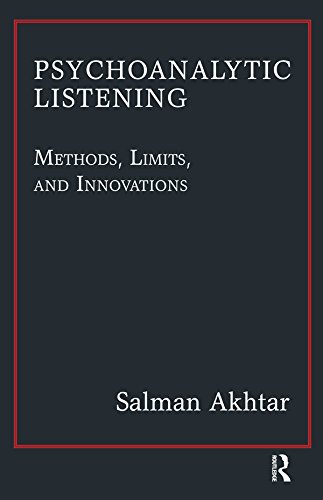 Psychoanalytic Listening: Methods, Limits, and Innovations