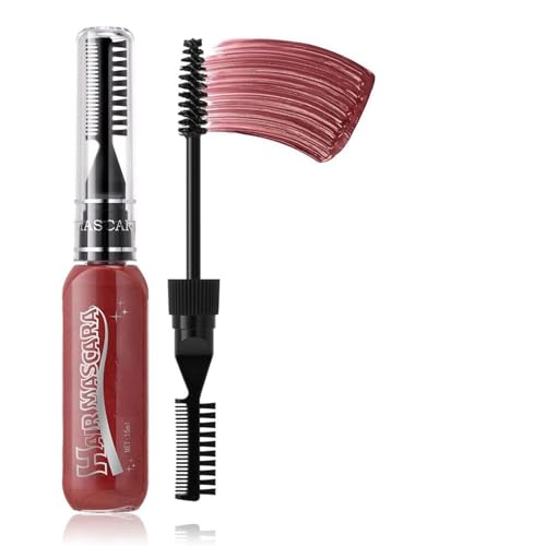 Peines de tizas para el pelo para niñas, lavable, juego de tinte de pelo duradero, color temporal, 8 colores, juego de tizas para el pelo para de cumpleaños, cosplay de cumpleaños