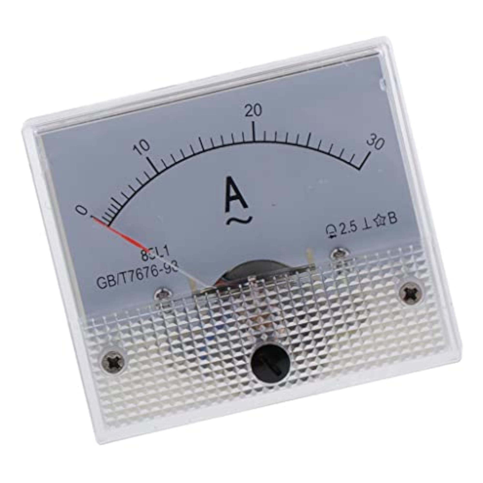 AC Analog Panel Ammeter Gauge Current Meter 0-30A