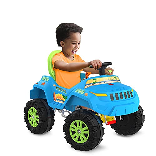 Superjipe Reclinavel Passeio & Pedal (Azul), Bandeirante, Azul