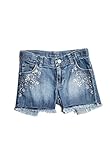  Guess Short Fille Denim Shorts Bleu, 14 ans
