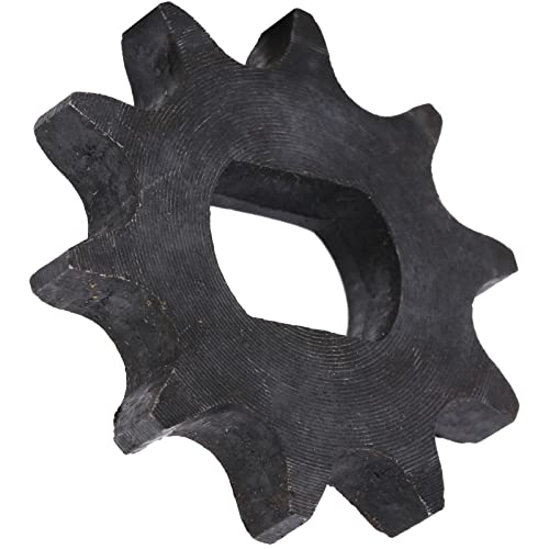 Chain Sprocket, Sprocket Cog 12x17 Mm 08B Model 10 Teeth Spracial Chain Wheel for DC Motor Permanent Magnet Gear Motor