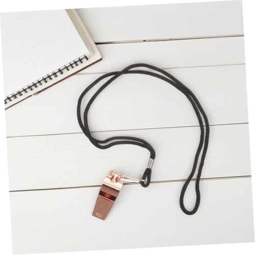 Juego de 6 Silbatos para Árbitro con Cordones de Nylon Acero Inoxidable miniatura 6