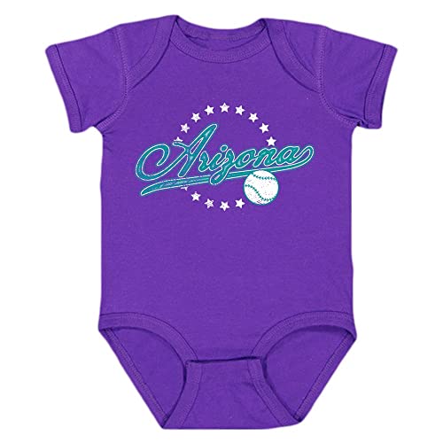Image of Retro Vintage Style Kid's Onesie for Baseball Fans