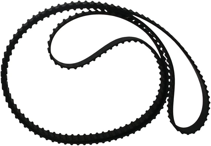 Heyiarbeit 450XL Rubber Timing Belt 5.08mm Pitch 10mm Width Industrial Timing Belt Synchronous Closed Loop Timing Belt for 3D Printers Black Tone