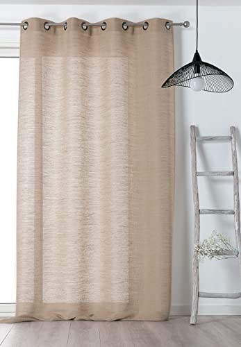 Linder 1 Liso, Yute, Natural, 150L X 240H cm (1 Panneaux)