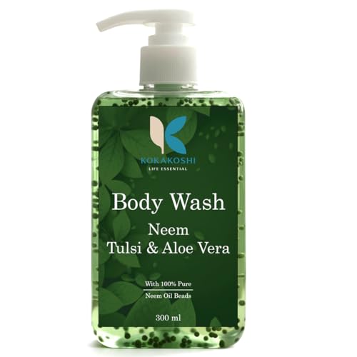 Image of Aloe Vera Body Wash & Shower Gel 300ml | Deep Cleansing & Hydrating | Removes Dirt, Oil & Body Acne | Refreshing Daily Bath Wash | Suitable for All Skin Types