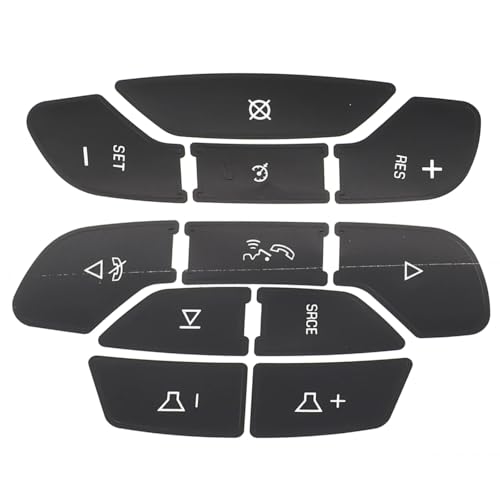 Autocollant bouton voiture finition mat pour commandes volant Tahoe 07-14