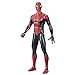 Spider-Man Marvel Titan Hero Series 12-Inch New Red and Black Suit Action Figure Toy, Movie Inspired, for Kids Ages 4 and Up