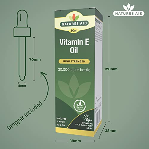 Natures Aid 50Ml Vitamin E Oil #TOP2