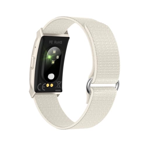 Image of Fitness Band Pro with 50-Day Battery, Heart Rate, SpO2 & Sleep Tracker (White)