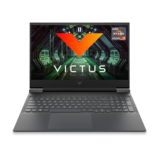 HP Victus Latest AMD Ryzen 7-5800H Processor 16.1 inch(40.9 cm) FHD Gaming Laptop (16GB RAM/ 512GB SSD/4GB RTX 3050 Graphics/ Flicker Free/144Hz Display/B&O/Backlit KB/Win 11/MSO/2.48 Kg), 16-E0351ax