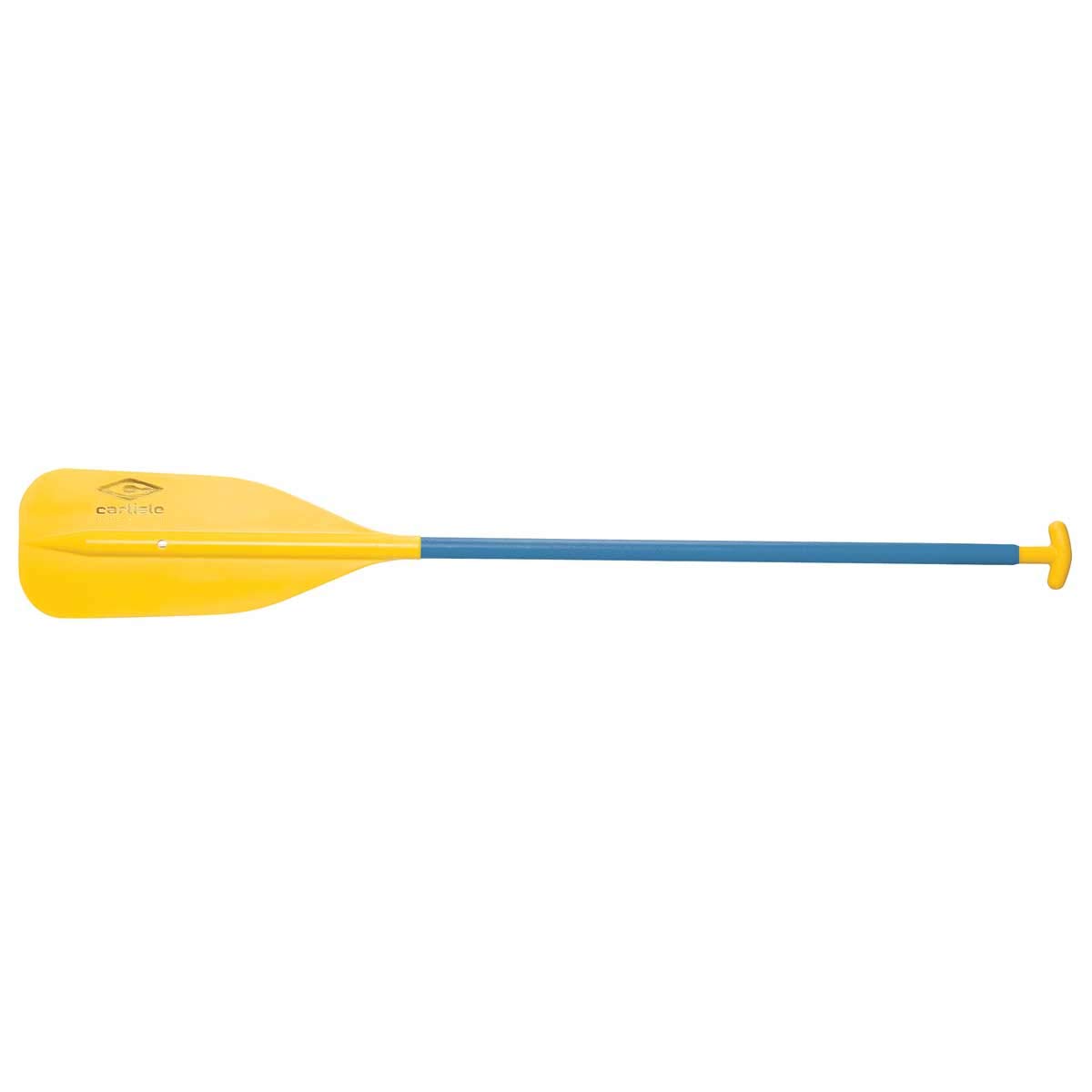 Carlisle Paddles Standard Aluminum Canoe Paddle with T-Grip (60 Inches),Yellow/Blue,01.1332.2902
