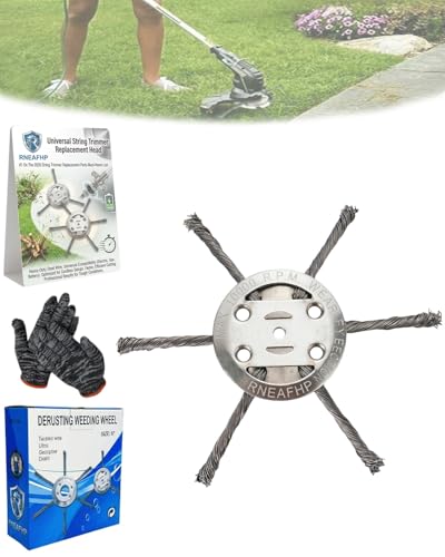 String Trimmer Replacement Head Universal Steel Wire Grass Weed Wacker Heads Eater Blade Heavy Duty...