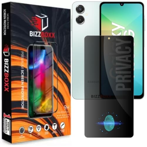 Image of Compatible with Samsung A06 5G | M06 6G | F06 5G privacy Screen Protector Gaurd- Anti-Spy Tempered Glass, Protect Sensitive Information, Privacy in Public Spaces, 6.7 Inch - Pack of 1