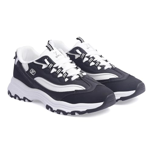 Image of YOHO Women's Chonks Sporty Comfortable Chunky Sneakers | Lightweight & Breathable | Everyday Shoes for Woman /Girls