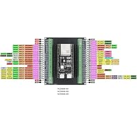 diymore 2PCS für ESP32-S3 DevKitC-1 N16R8 Modul, Expansionsbehörde für Entwicklungsbehörden, für ESP32 S3 1-N16R8 Entwicklungsboard mit WiFi, Bluetooth 5.0,USB C Anschließbare Antenne – Ansicht 4