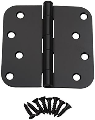 East West Consolidated 61975 4" 5/8" Radius Corner ORB Oil Rubbed Bronze Steel Door Hinge (Pack of 12)