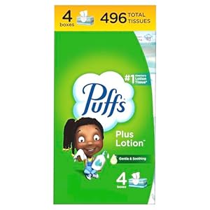 Puffs Plus Lotion Facial Tissues, 4...