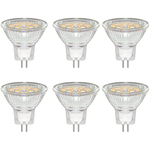Paquete de 6 Bombillas Focos LED GU4 3W Cover