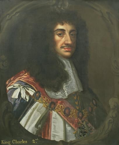 Portrait du roi Charles II Peter Lely Graffiti pour Salon Moderne Impression Poster 60x90