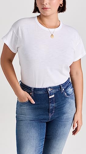 Madewell Women's Whisper Cotton Rib Crewneck Tee2