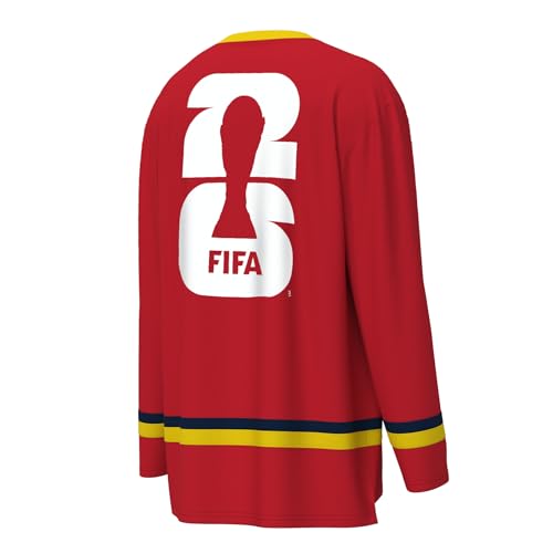 Image of Outerstuff FIFA World Cup 2026 Mens Long Sleeve V-Neck Hockey Jersey