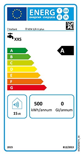 Vaillant 0010012785 ND- Speicher VEN 5 U plus Temperier Armatur VNU 2 für Waschtisch/ Spüle-4