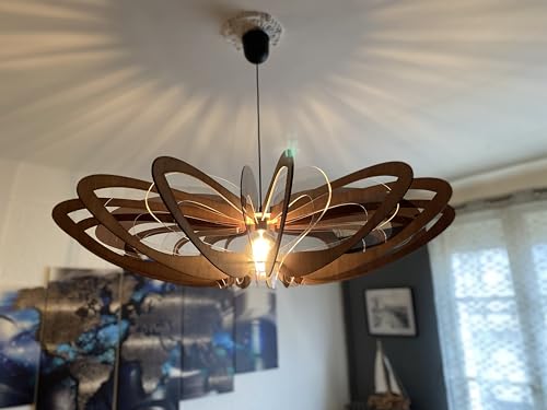 Suspension BIG GLOW éclairage chaleureux pour grande table salle à manger