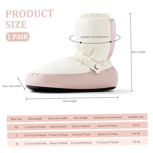 Chaussons de danse imperméables pour les pauses en studio et loges de ballet