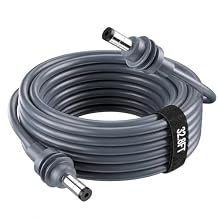 Starlink Mini Power Cable, Starlink Replacement Power Cable 32.8FT/10M for Starlink Mini DC Power, Waterproof Outdoor DC to DC Charging Cord Gray